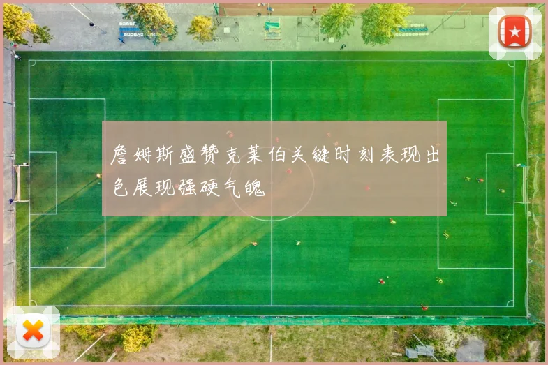 詹姆斯盛赞克莱伯关键时刻表现出色展现强硬气魄