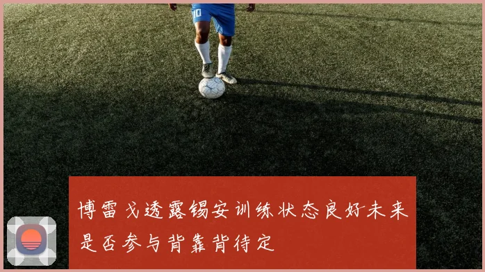 博雷戈透露锡安训练状态良好未来是否参与背靠背待定