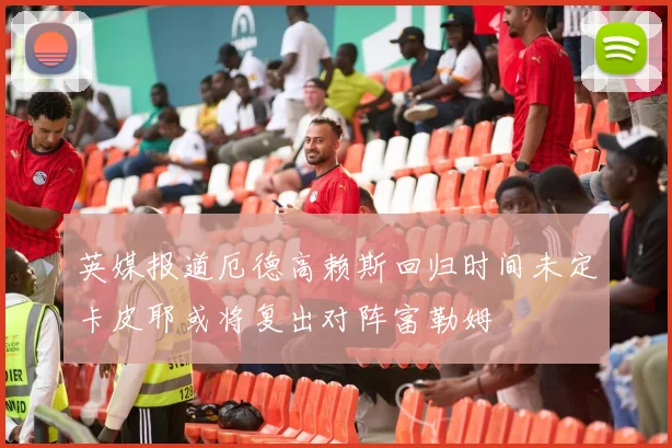 英媒报道厄德高赖斯回归时间未定卡皮耶或将复出对阵富勒姆